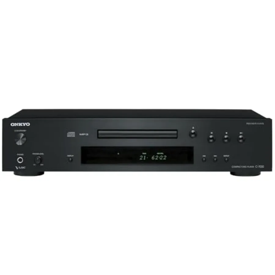 

CD-плеер C-7030 для домашнего использования - черный, пластиковый, со встроенными динамиками, компактный дизайн