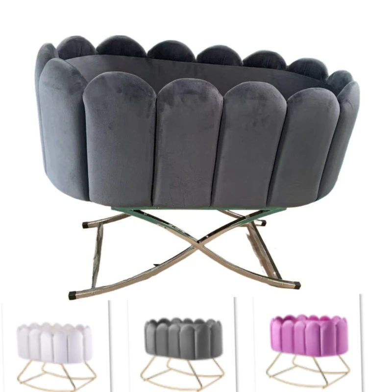 Side bed baby coaxing artifact fence bed comfortable new peace of mind crib rocking chair new born gift
