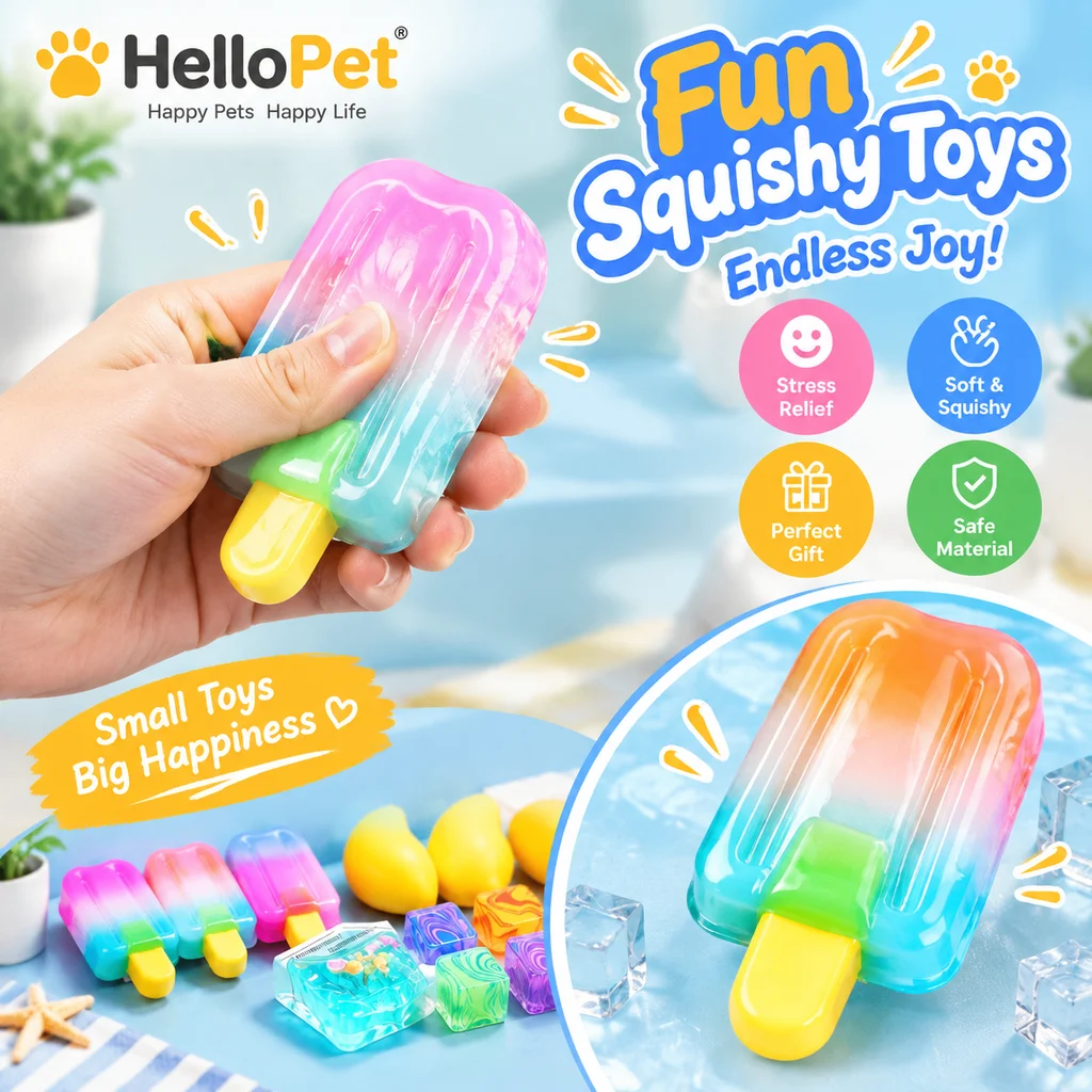 Slow Rise Squishy Sensory Stress Ball Fidget Toy Kawaii Soft Squeeze Random Blind Box Series Collectible Surprise Gift Cute