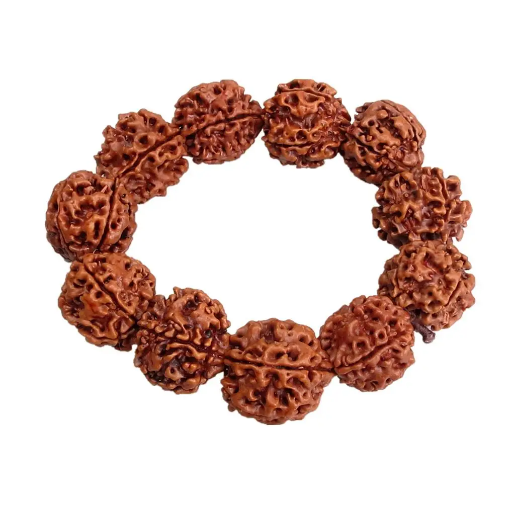 Vintage Tibet Tibetan Buddhist Buddha Rudraksha Prayer Beads Buddhism Bracelet Men Women Yoga Bangle Jewelry