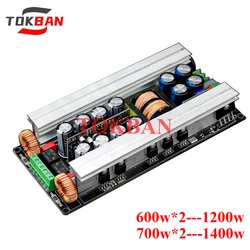 Tokban IRS2092S 2-Channel Amplifier Board with Switching Power Supply 600w*2 700w*2 Bridge Mono 1200w 1400w Stereo Amplifier