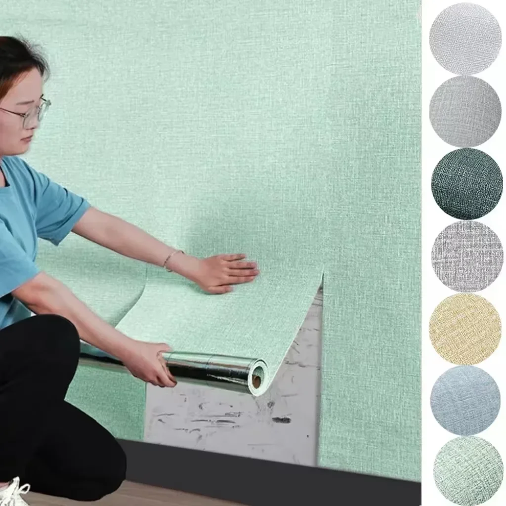 50X280/50X1000cm 3D Brick Pattern Wall Stickers Self Adhesive Imitation for Bedroom Decoration WaterProof Paper Home Decor