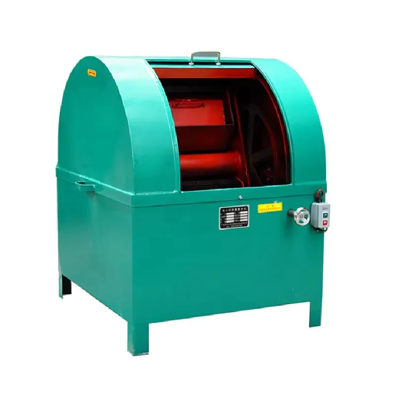 Centrifugal Barrel Finishing Machine Low Sound Deburring Media Machine China Cheap Removable Barrel Polishing Machine
