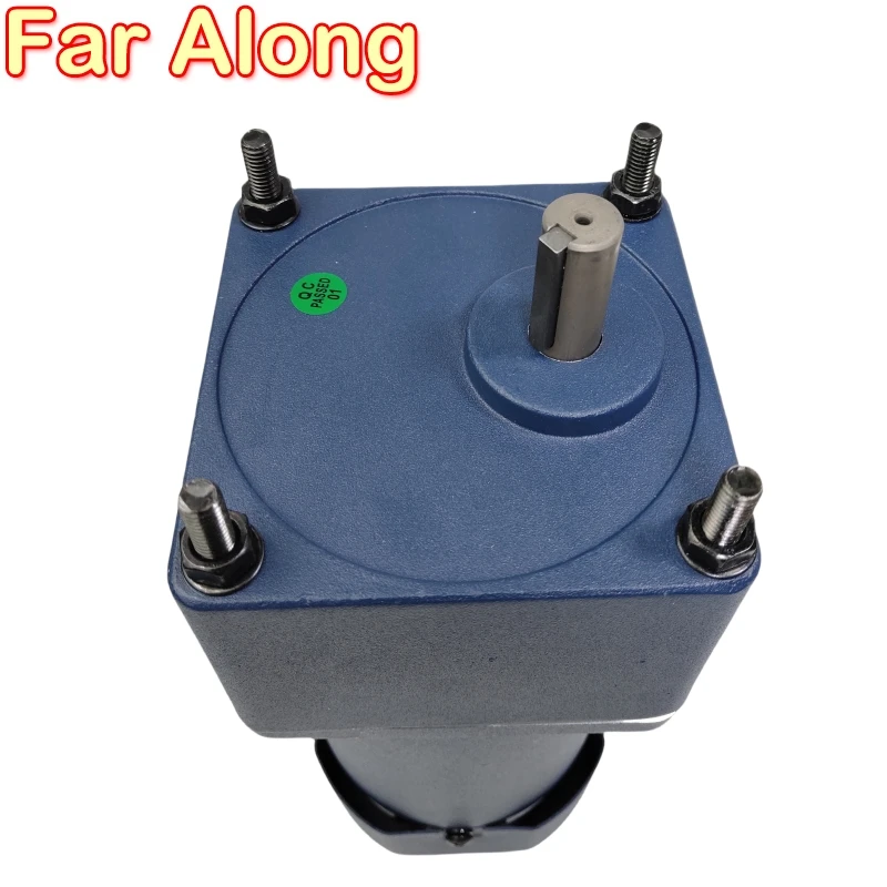 High Quality 120W AC 220V Single-Phase Gear Motor High Torque Metal Gears Reversible And Adjust Speed With AC Speed Controller