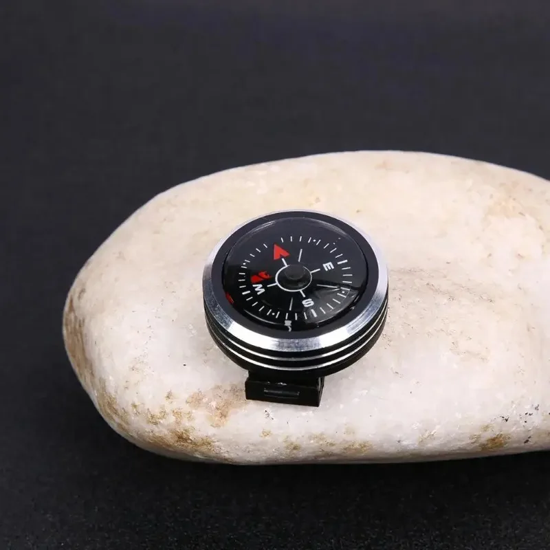 

Mini Portable Watch Strap Button Compass for Paracord Bracelet Outdoor Hiking Camping Outdoor Tools
