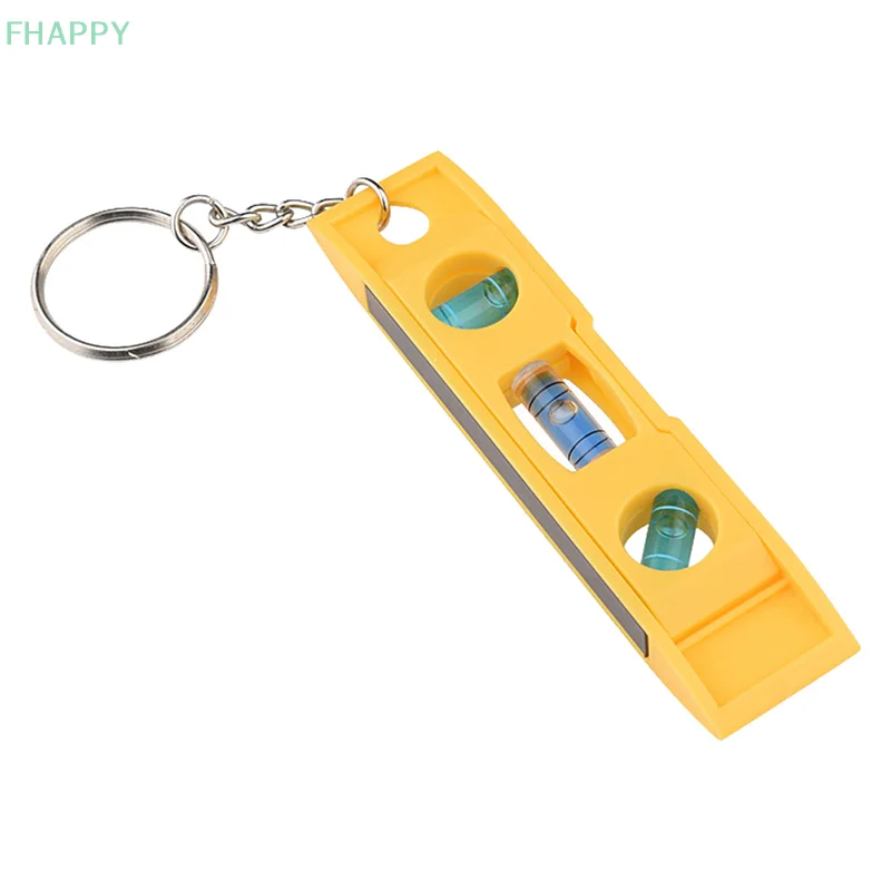 Portable Spirit Level Mini 3 Bubble Level with Keychain Torpedo Magnetic Gradienter Level Measuring