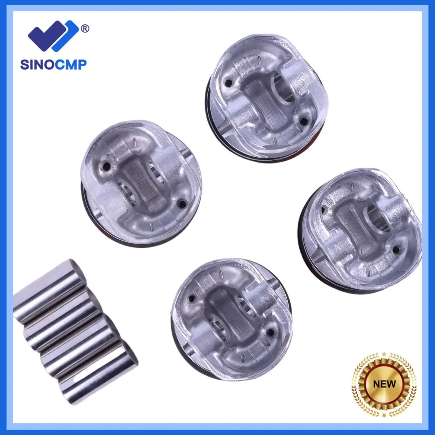 

4pcs Ø 86mm+0.5 mm Engine Pistons & Rings Kit 12652809 For Buick GL8 ES Cadillac ATS XT5 Chevrolet 2.0T New Car Parts