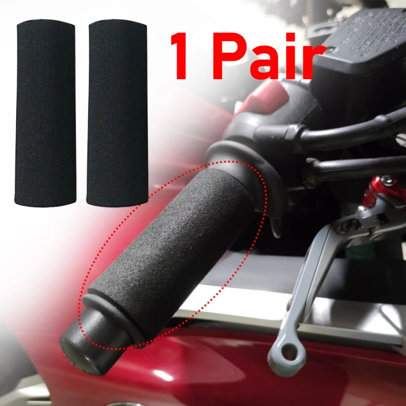 

Sponge Handlebar Cover 29mm Hole Anti Slip Sweat Absorption for Motorcycle Bike Universal Fit Easy Installation Comfortable Ride
