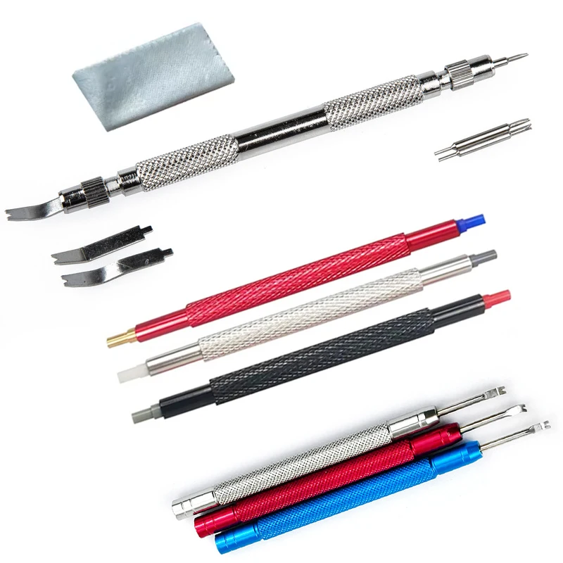 

1PCS 4PCS Watch Repair Tool Spring Pine Needle Bar Pose Filed Barrette Repair Watch Strap Removal Press Watch Hands Sets