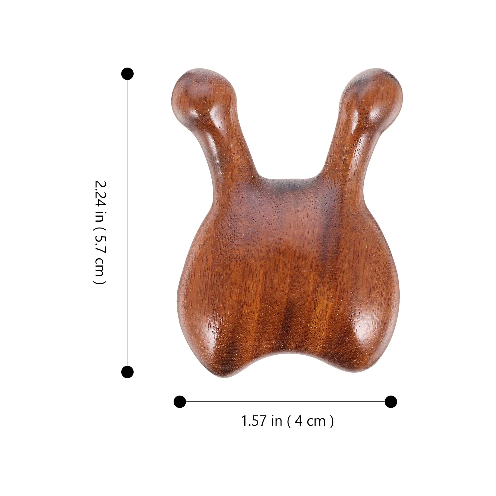 

Массажер для скребка носа, деревянный скребок для акупунктурных точек лица, портативный массажный инструмент для лица для снятия усталости и личной гигиены