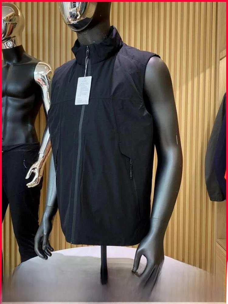 

Мужской уличный пуховый жилет Aphene: ветрозащитный, водоотталкивающий, теплый, модный, из полиэфирного волокна, с наполнителем из белого пуха