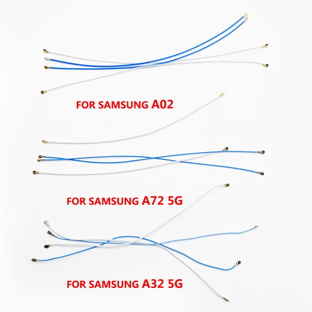 2Pcs，NEW Inner Wifi Antenna Signal Flex Cable Connector Ribbon For Samsung A03S A02 A02S A12 A32 A42 A52 A72 4G 5G