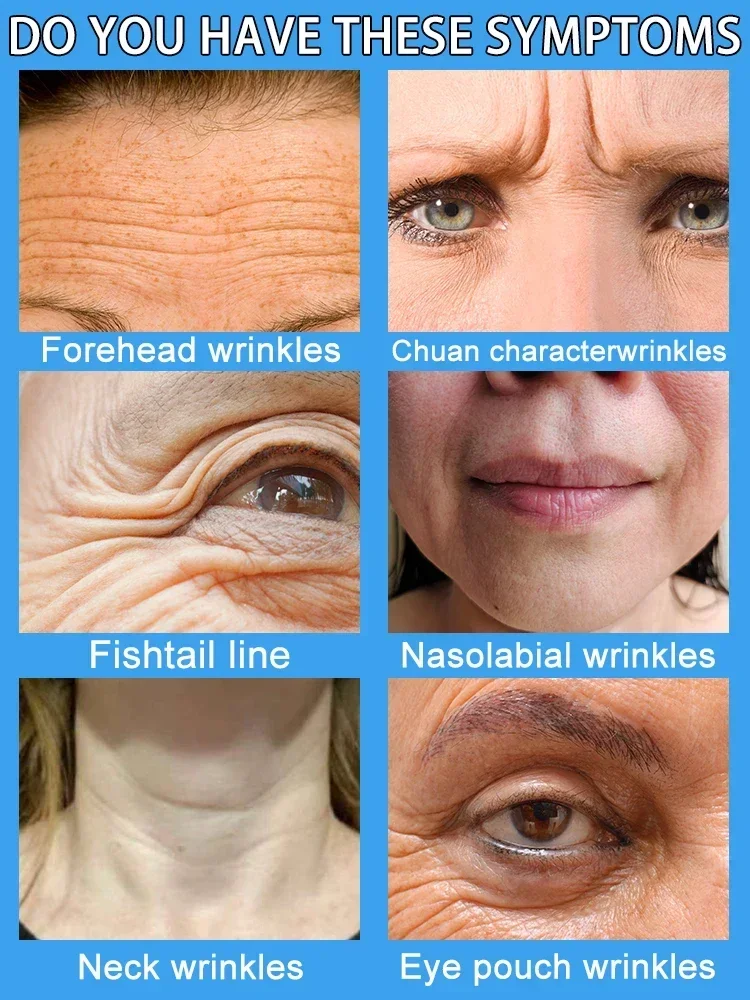 

Wrinkles disappear and become beautiful
