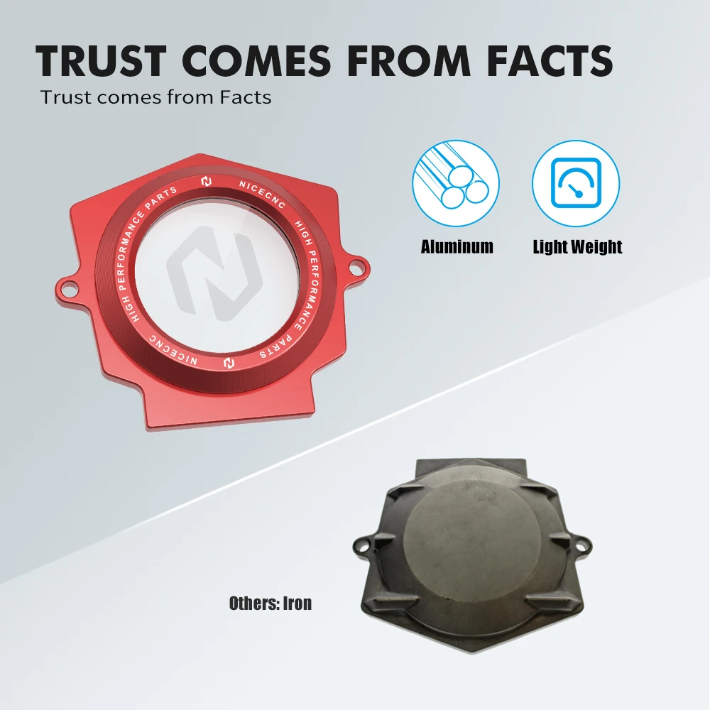 NICECNC ل رابتور 700 الألومنيوم غطاء كامة لياماها رابتور 700R 700 2006-2024 1S3-11185-00-00 1S3-11185-10-00 ATV اكسسوارات #3