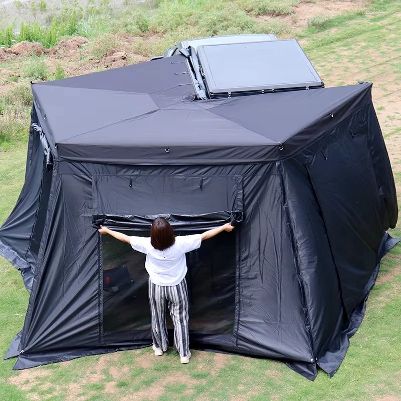 Benext Professional 270 Degree Retractable Awning Annex Walls for Overlanding Pickup Truck  Material Four-Season Use