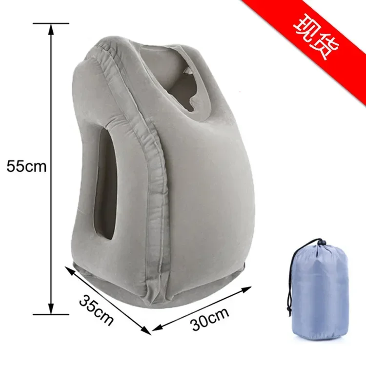 Cushion Cushions Pillows Support Chin Nap Headrest Inflatable Travel Upgraded Air For Plane Car Neck Airplane Pillow Office Rest