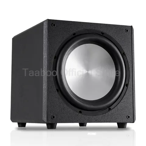 10/12 Inch Active Subwoofer 300/400W Sound Box 18mm Thick Board HiFi Wooden Speaker High Fidelity Audio For Home Theater DJ