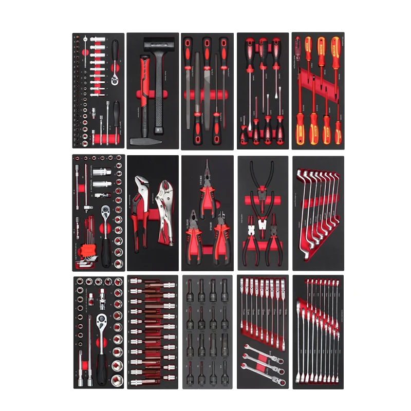 Heavy Duty 7 Drawer Tool Trolley With Wheels Garage Workshop Rolling Tool Storage Cabinet With Lockable Drawers For Mechanics