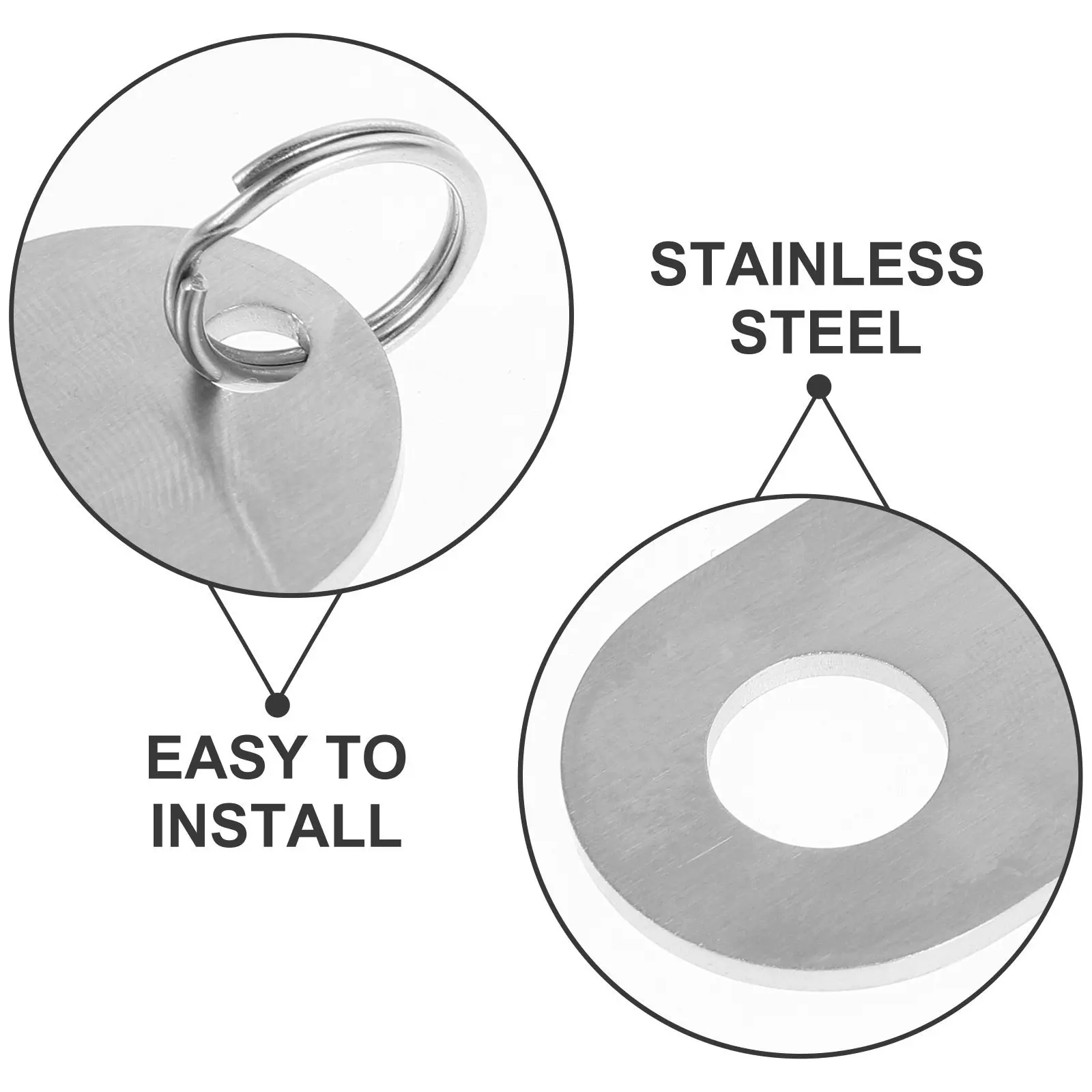 Motorcycle Bell Hanger Mount Plate Stainless Steel Motorbike Keychain Hook Replacement Universal Riding Bell Mounting Accessory
