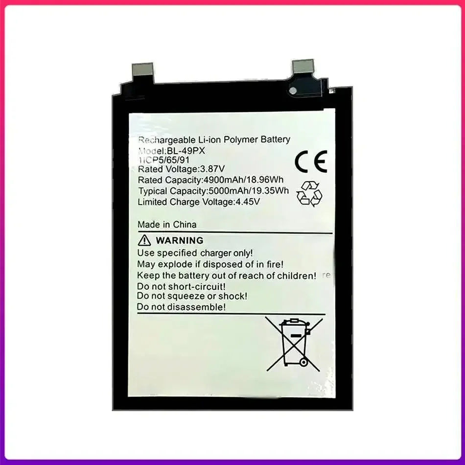 For Tecno Note 30 Pro Vip GT 10 Pro Zero 30 4G X6731 5000mAh Safe And Reliable Mobile Phone Battery BL-49PX