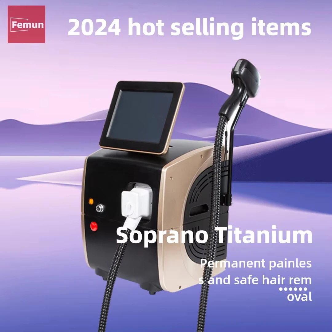 

2025 Профессиональный сопрано ICE Titanium 808NM Диодный лазерный эпилятор 3000 Вт Эпилятор 3500 Вт