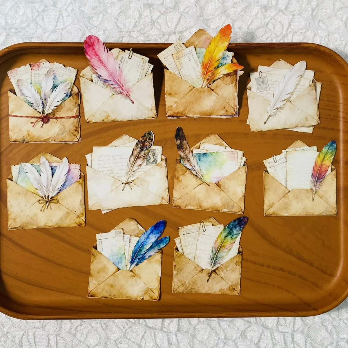 10 قطع من ملصقات الورق المقوى للمجلات، ملصق ورقي عتيق لمستلزمات سجل القصاصات، ملصقات حرفية جمالية غير المرغوب فيها