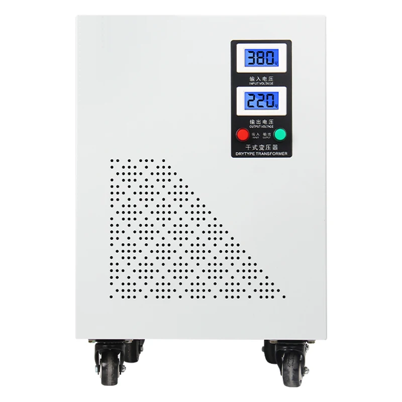 5kVA Power Transformer 380V To 220V Floor-mounted Three-phase High-efficiency Copper Winding Medium and High Voltage Transformer