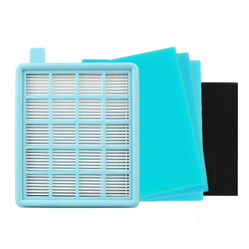 1 conjunto para aspirador de pó fc8471 fc8630 fc9322 acessórios de vácuo filtro de tela acessórios de vassoura de algodão