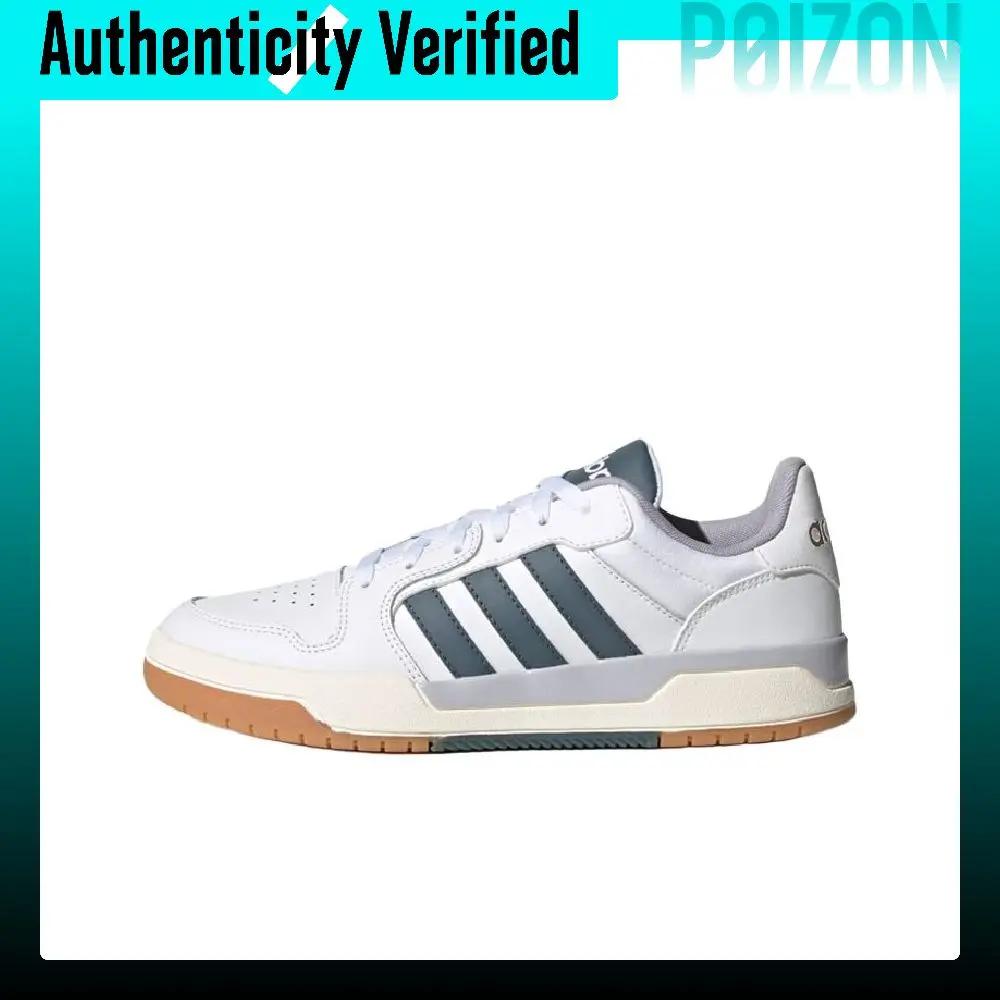Adidas Neo Entrap Skate Shoes Unisex Low-top White/Gray FW3463