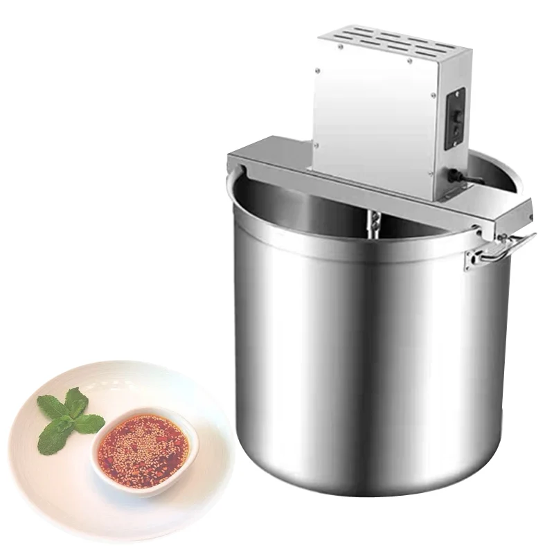 

Food Mixer Hot Pot Bottom Material Frying Machine Commercial Automatic Stir Fry Mixer