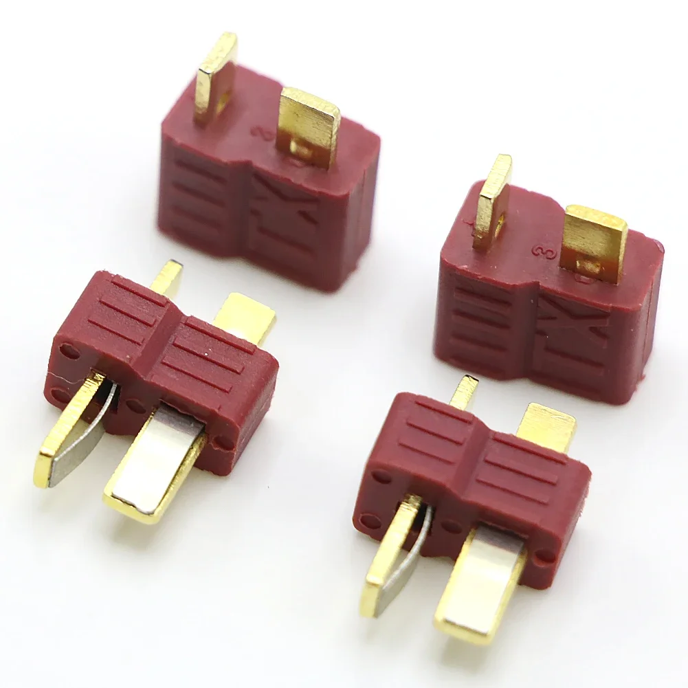 Conector de enchufe antideslizante para helicóptero RC, 10 piezas, hembra/macho para batería Lipo, ESC, 5 pares