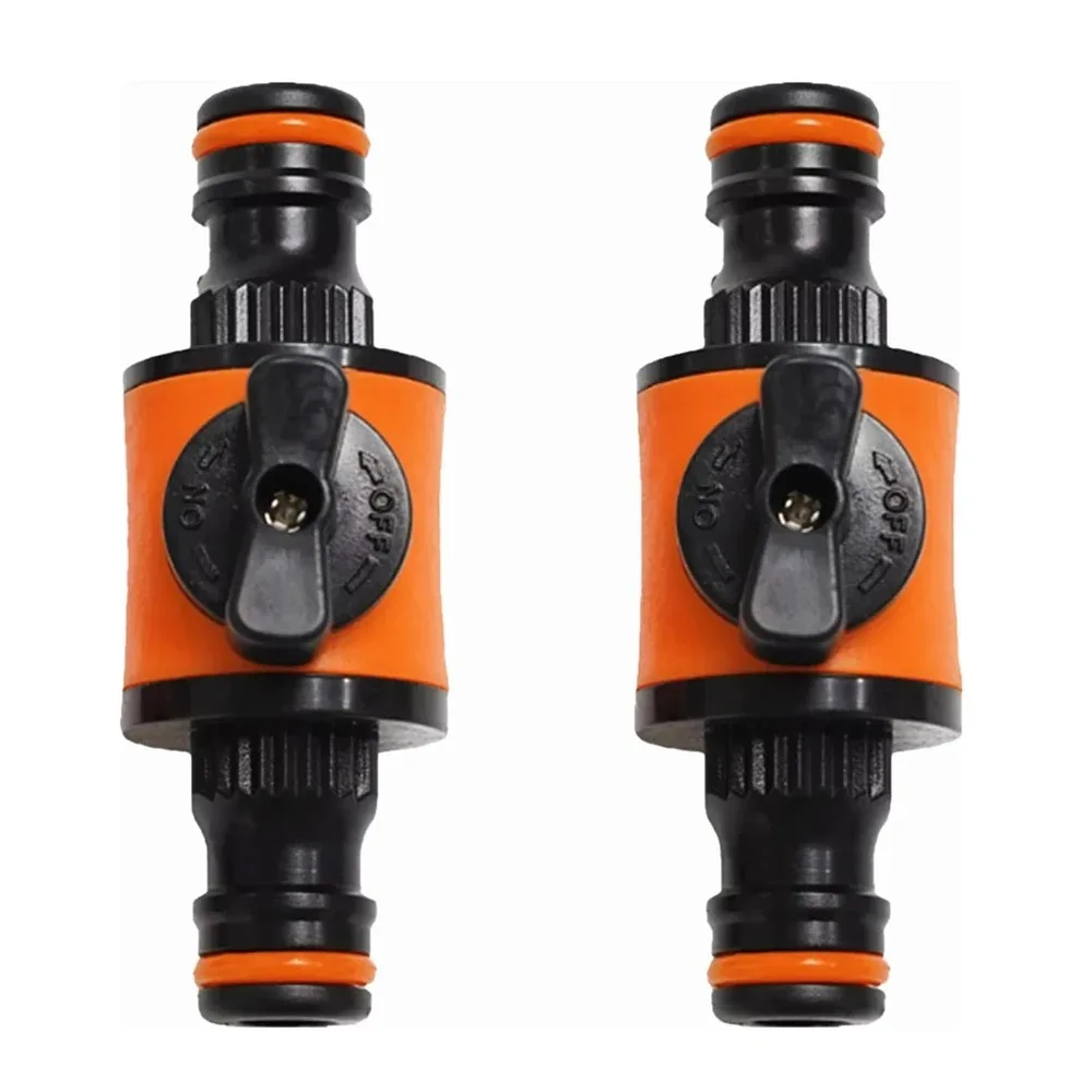 Conector de válvula de cierre para grifo de jardín, tipo niple premium de 16 mm de grosor, accesorio para tuberías de agua.