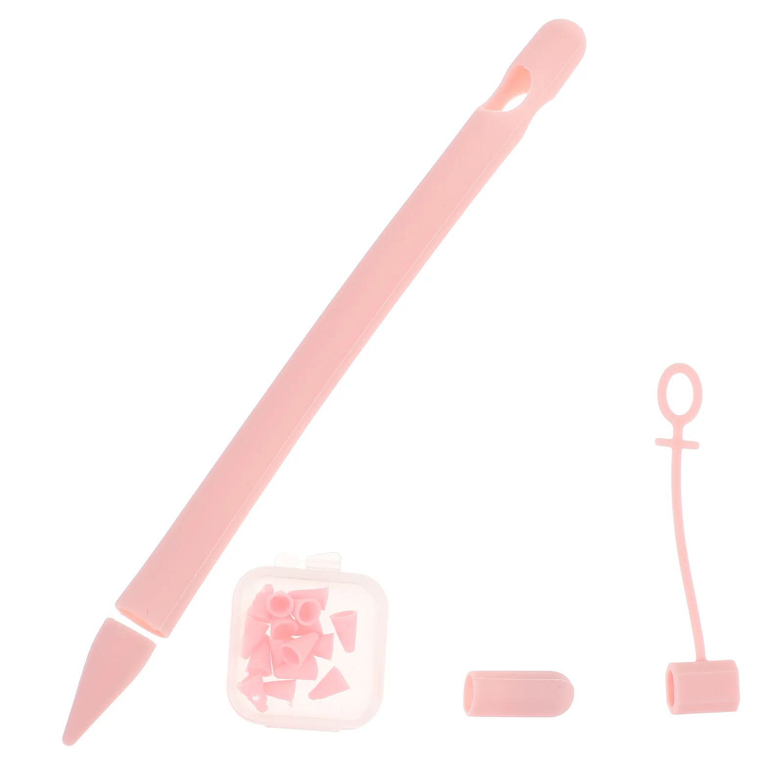 قلم رصاص 1 غطاء حماية من السيليكون لهاتف قلم ستايلس غطاء متين غير قابل للانزلاق ملحق للكمبيوتر اللوحي #5