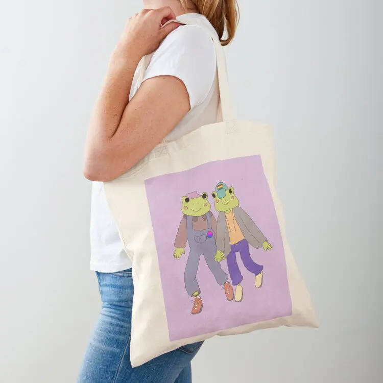 

Gay and Bi Frog Tote Bag large tote bag Reusable bags Women's bag sacs de shopping