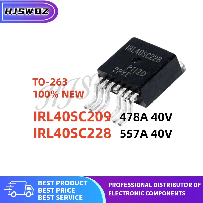 5Pcs/lot IRL40SC209 478A 40V IRL40SC228 557A 40V 40SC209 40SC228 TO-263-7 N-channel MOS Transistor NEW