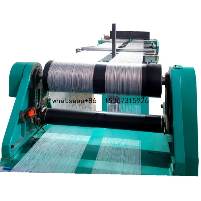 The king of all blankets warp knitting yarn direct warp and weft machine