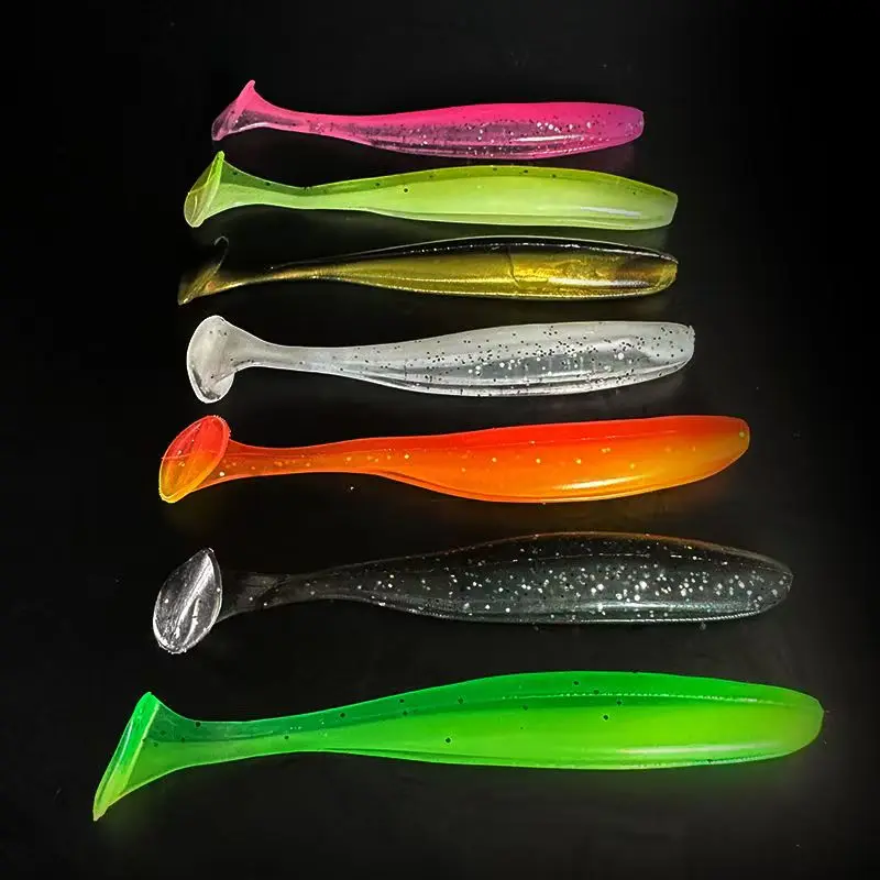 

15pc Jig Head Combo - T-Tail & Curly Tail Soft Baits with Tungsten Heads for Barramundi/Snapper