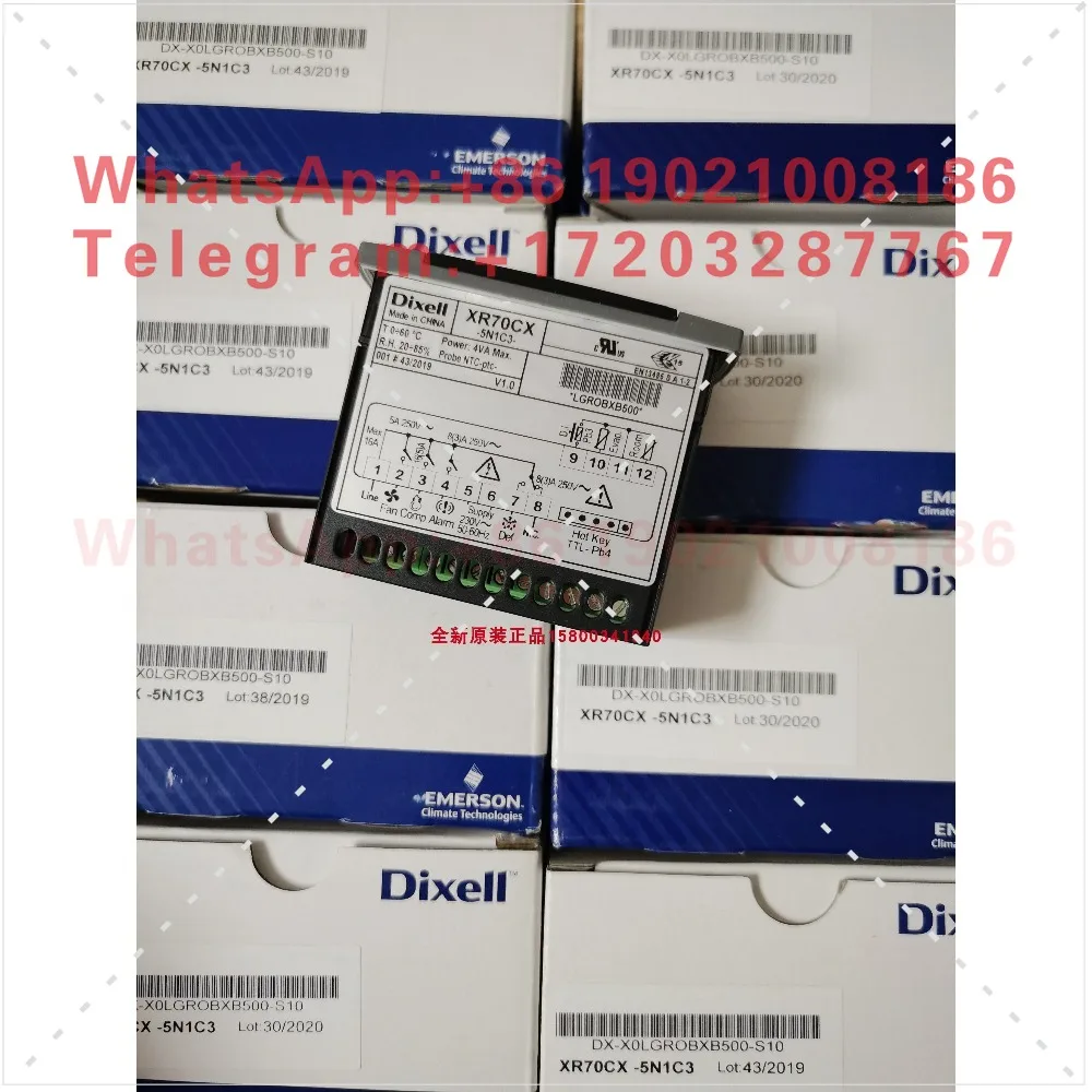 Dixell Elf Thermostat Air Cooled XR70CX-5N0C3 5N0I3 5N1C3 New Original