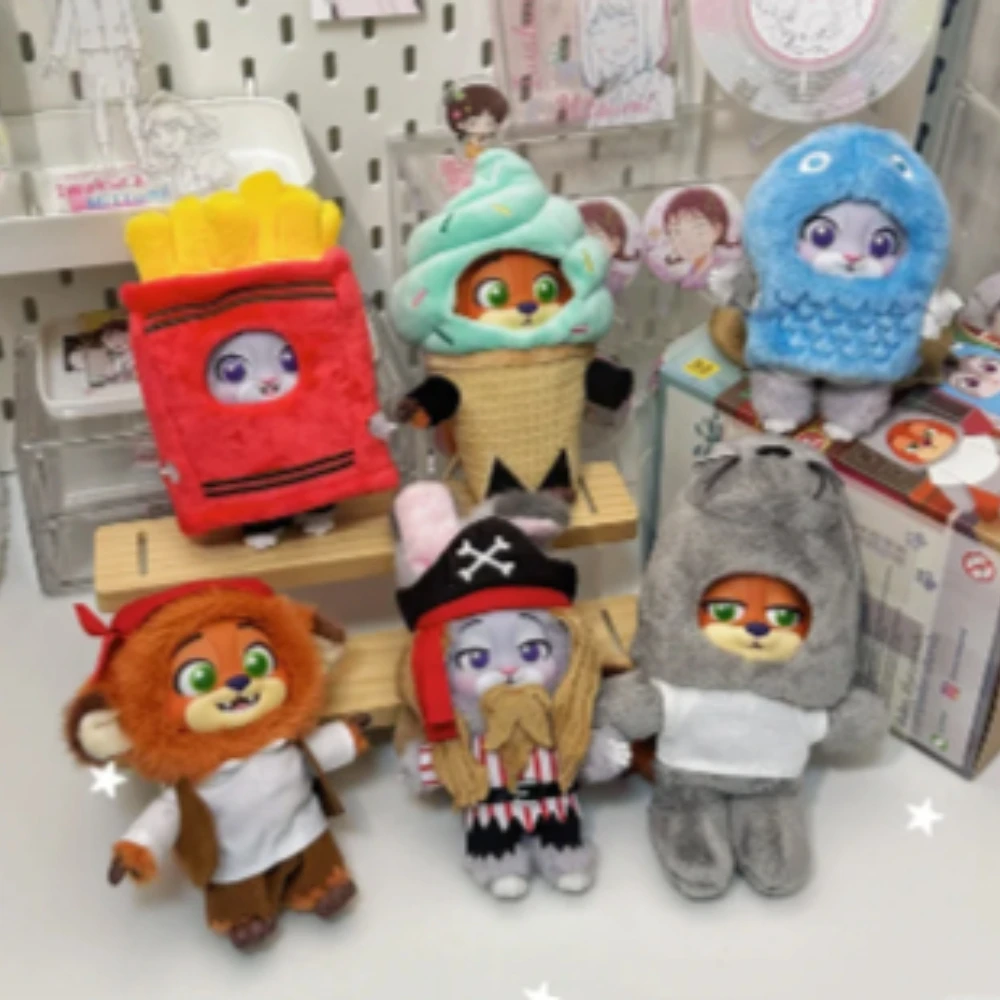 

Disney Zootopia Nick & Judy Best Undercover Blind Box Pendant Cute Mystery Box Desktop Action Figure Keychain Lucky Box Ornament