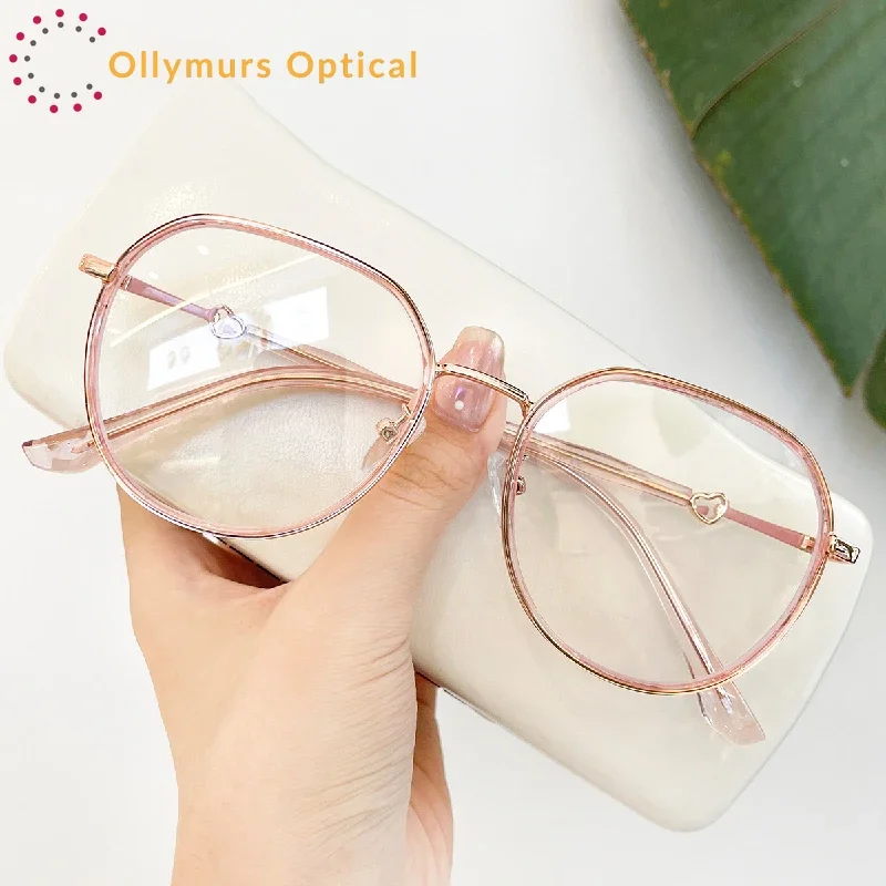 نظارات طبية نسائية خفيفة الوزن ومضادة للضوء الأزرق من Braz، إطار بسيط عتيق، عدسات تقدمية فوتوكروميك #2