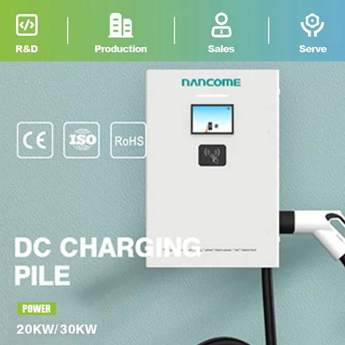 dc chargers 20kw 30kw wallbox charging station home DC fast electric car charger with Rfid