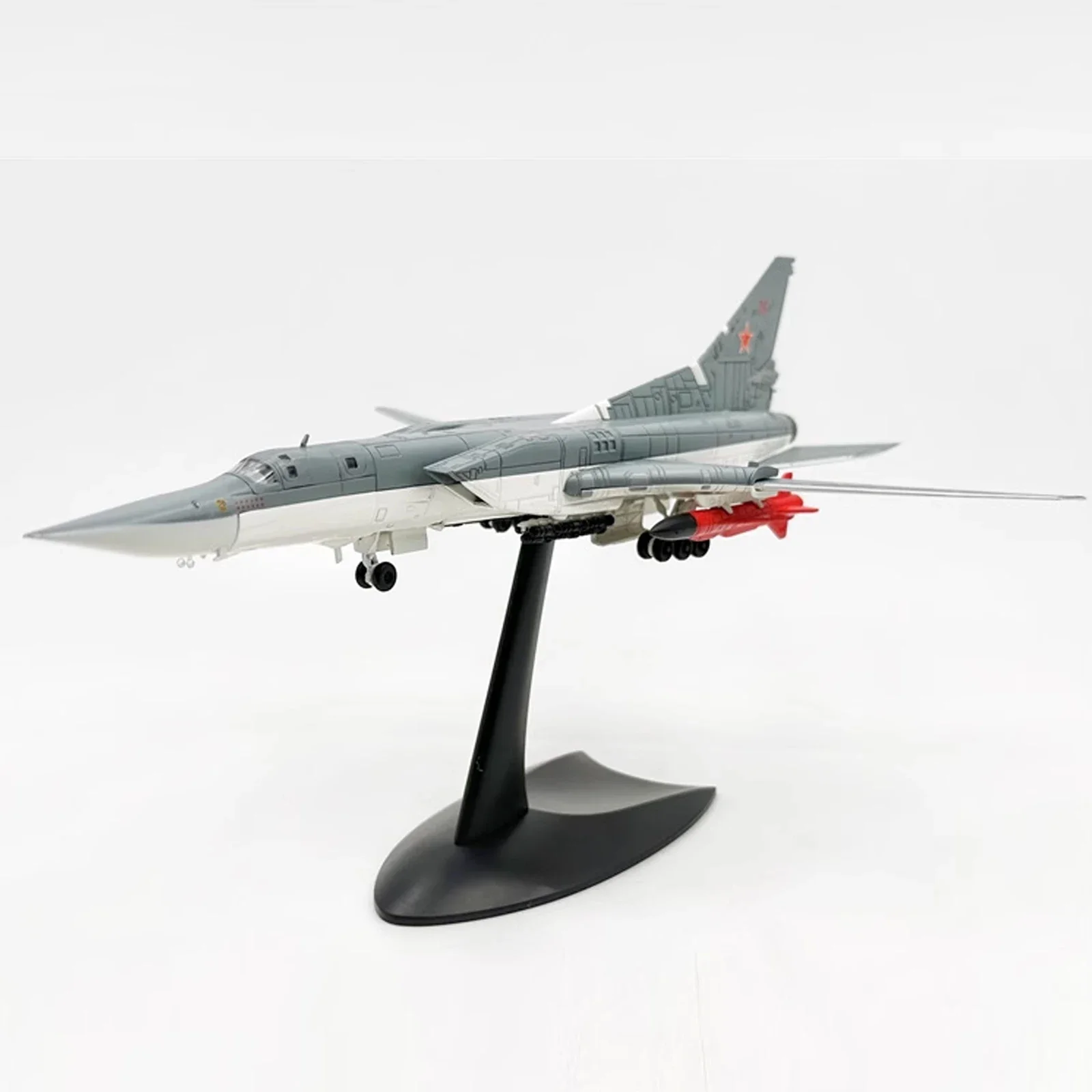 

1:144 Full Alloy Russian Soviet Union Tu22M3 Backfire Bomber Tu22 Aircraft Plane Metal Aircraft Model Toys Gifts for Friends