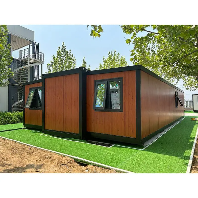 2 3 غرفة نوم جاهزة فيلا منزل منزل جاهز فاخر جاهز منازل متنقلة 20 قدم 40 قدم قابلة للطي قابلة للتوسيع