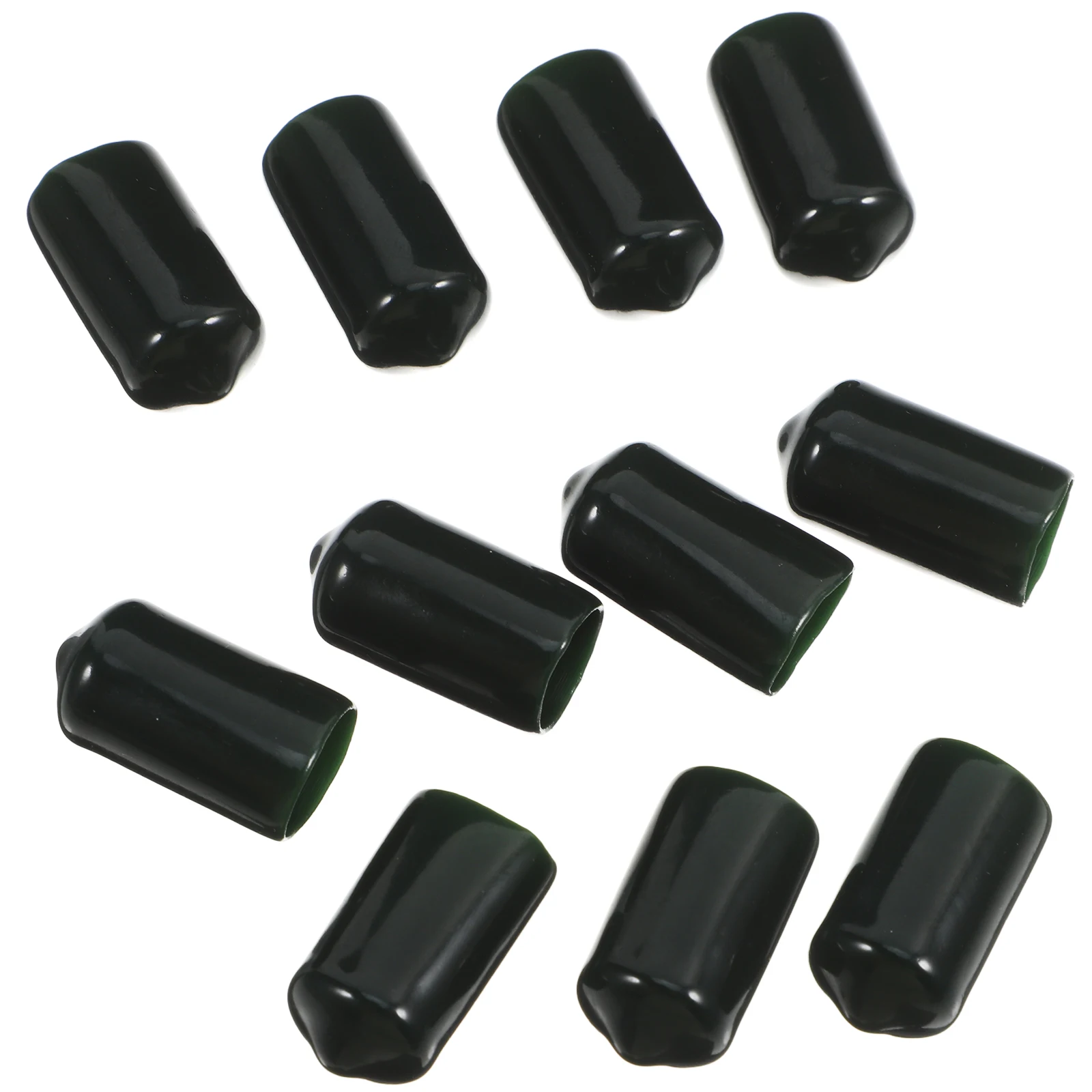 

24pcs Bamboo Pole Protective Cover Cane Topper Durable Pvc Caps Plant Support Rods Garden Farm Safety Outdoor Decor