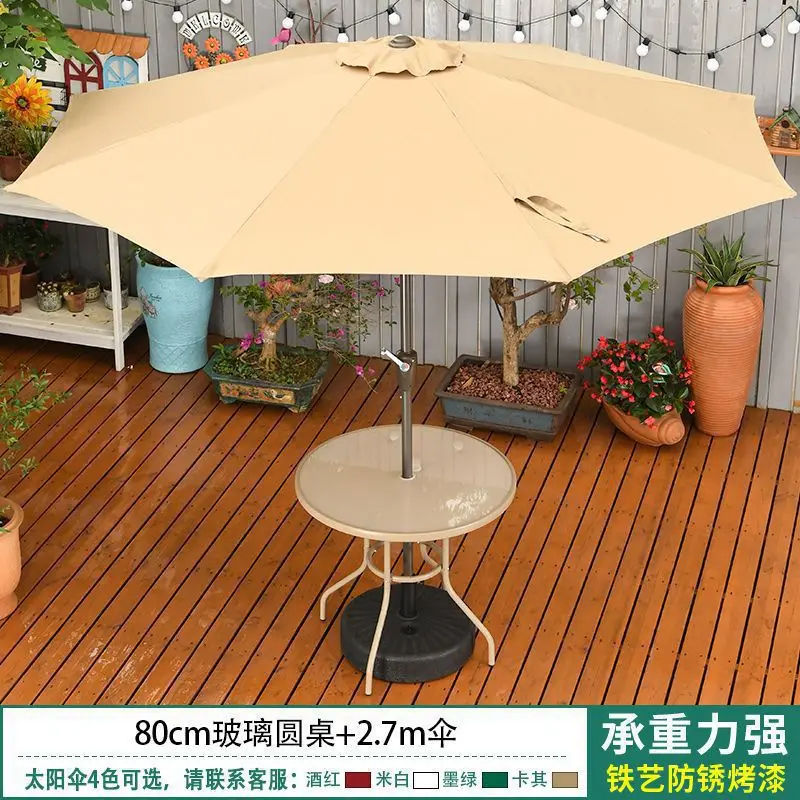 Variant: Table umbrella combi
