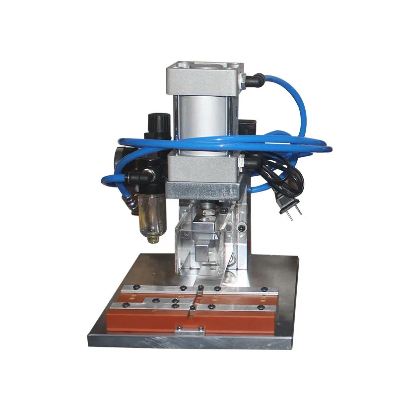 IDC pneumatic cable crimping machine Small semi-automatic gray cable crimping machine Stamping 6-84P computer cable crimping