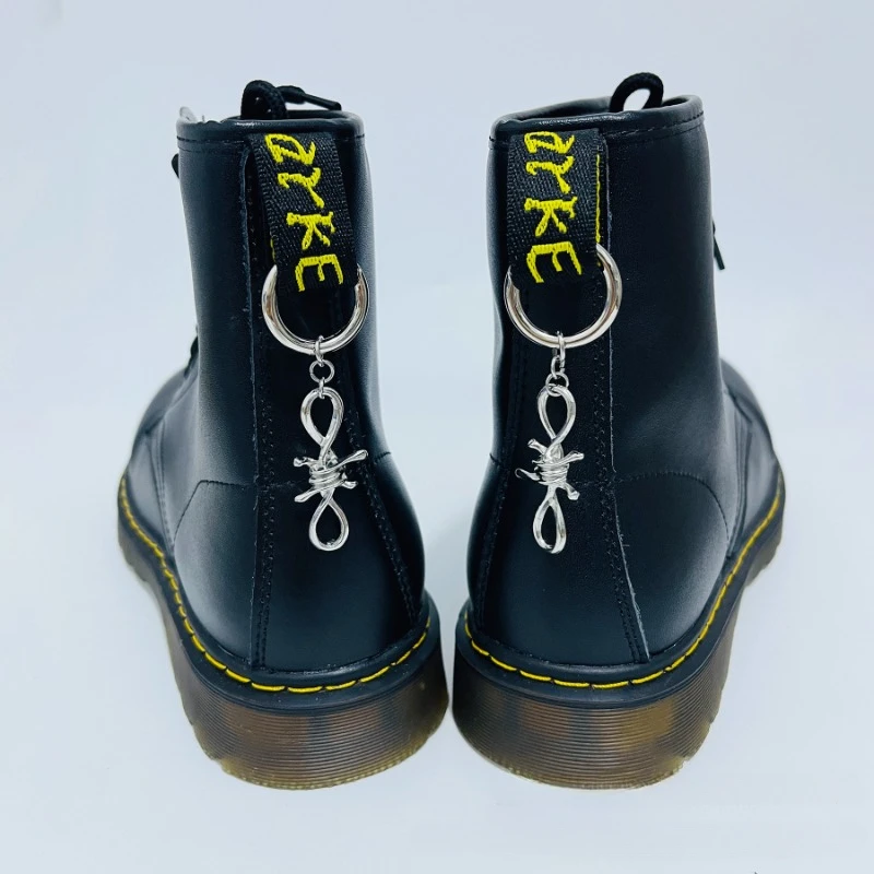 

Vintage Quality Boots Accessories Metal Punk DIY Shoes Charms for Sneaker Flame Eagle Pendant Designer Charms All-match Hot Sale