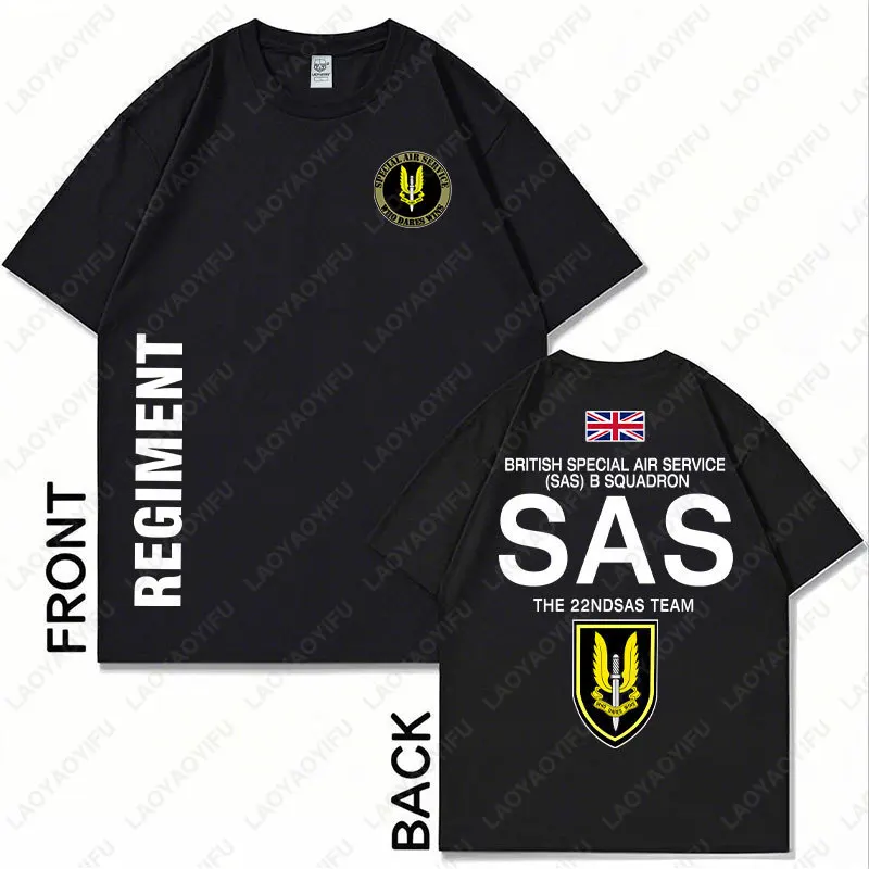 Military SAS Sniper Men Tshirt Sniper Shirt Army T-Shirt for Man Special Military Operations Short Sleeve Casual Male cotton Tee