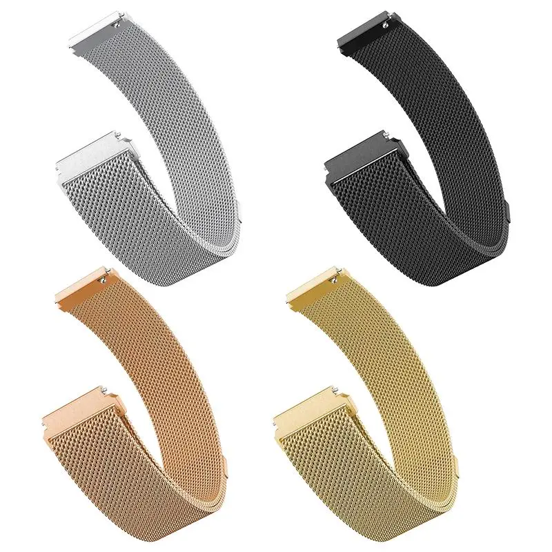 حزام ميلانيزي غير القابل للصدأ لهواوي باند 6 حلقة معدنية كوريا لهواوي باند 7 سوار معصم معدني كوريا #2