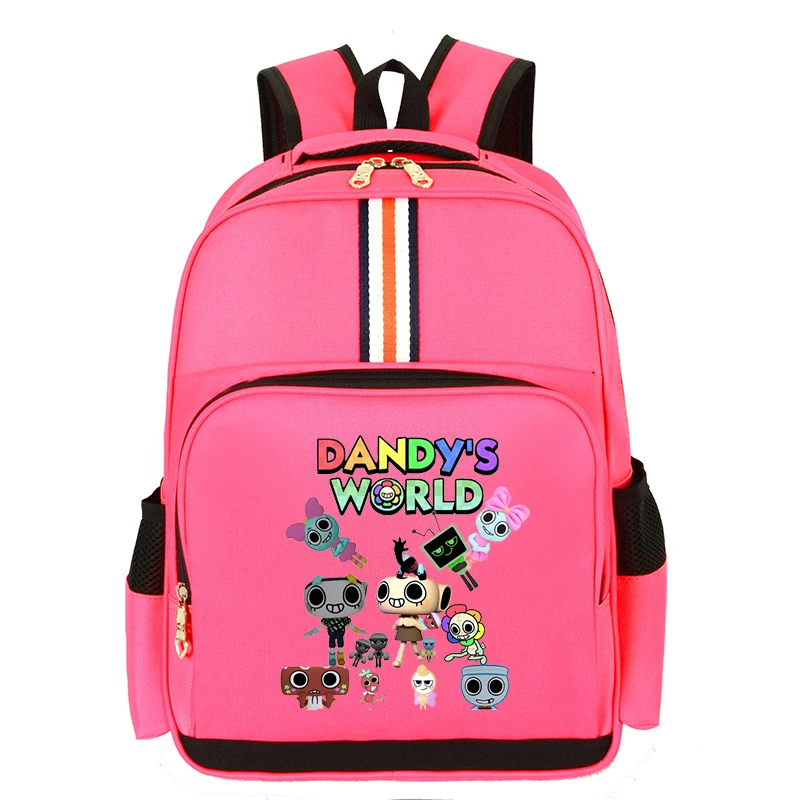 Children School Bags Dandy's World Pattern Kids Backpacks Primary Students Orthopedic Schoolbag Dandys World School Backpack